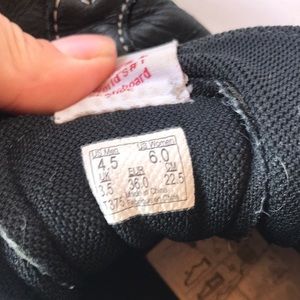 All leather Vans high tops